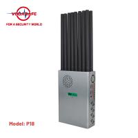 18 une o dispositivo portátil do construtor do jammer do jammer 16w 5G 12000mAh de 25m