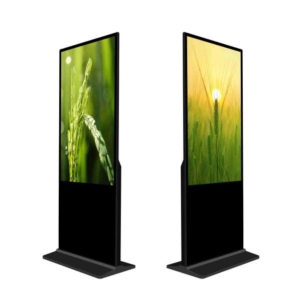 55 Inch Floor Standing Digital Signage with Android OS WiFi LCD Advertising Kiosk Vertical Video Display