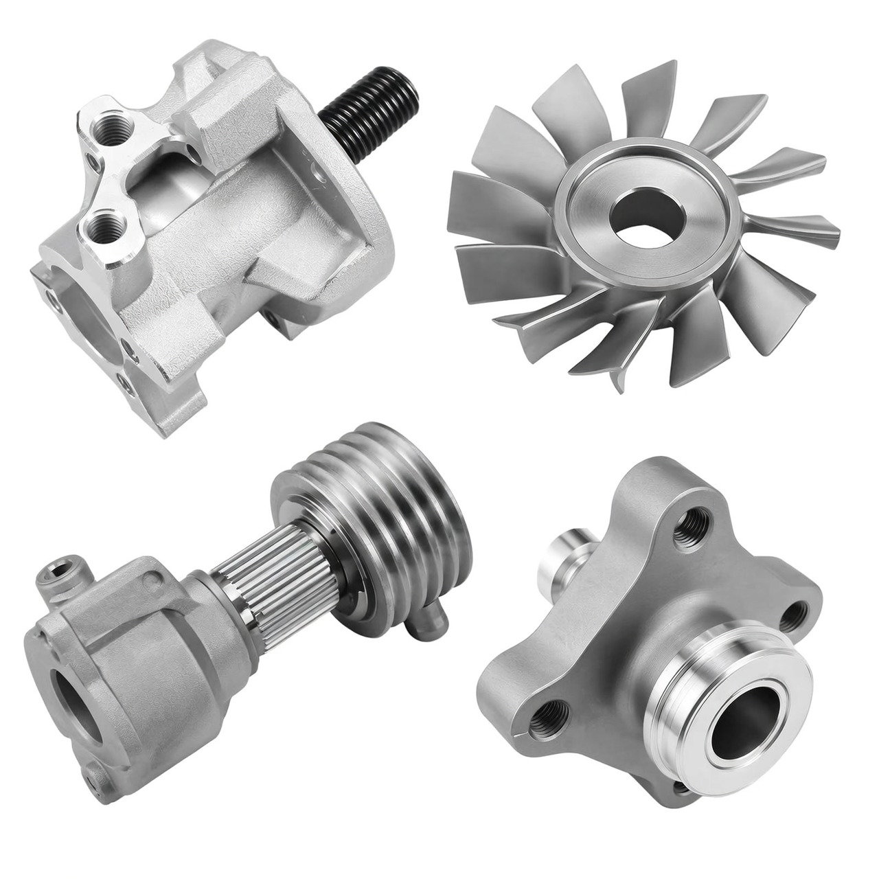 JB Inconel713C Turbine Wheel Shaft Moving Blades Gas Diesel Engine Combustion Chamber Investment Casting Services