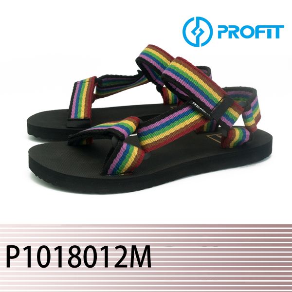 BSCI Lightweight Outdoor EVA Men Sports Sandal With Woven Upper