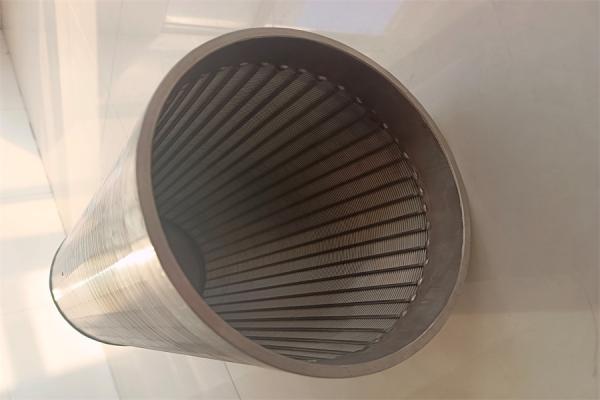 Stainless Steel 316L 10-3/4 Johnson Vee Wire Water Well Filter Screen