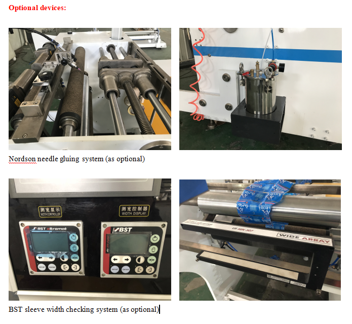 PET PVC Shrink Label Slitting And Rewinding Machine In Packing Beverage Food