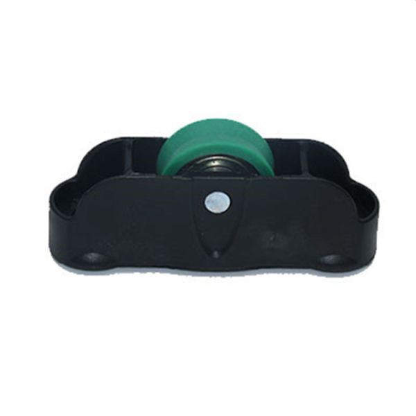 Egypt Market Hot Sales Single V Shape Nylon Pulley Wheel Plastic Housing Sliding Door Roller with 50kg Load Capacity
