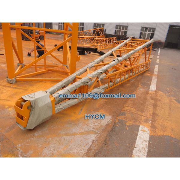 5 Tons Specifications Cat Head Tower Crane For Civil Construction Projects