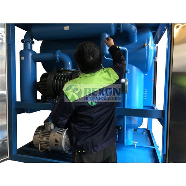 Weather Proof Type Vacuum Heating Treatment Dielectric Oil Purifier Machine 9000LPH