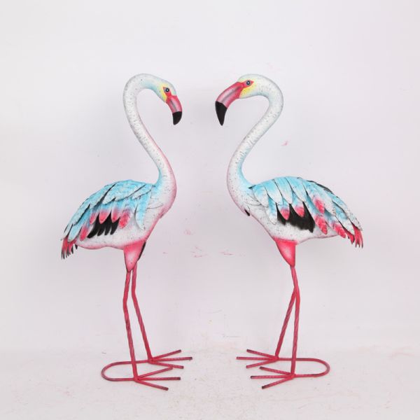 OEM Sturdy Metal Garden Ornaments Statues For Outdoor Decoration