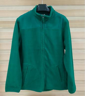 Skin Cared Mens Fleece Coat , Full Zip Track Mens Polar Fleece Jacket Keep Warm
