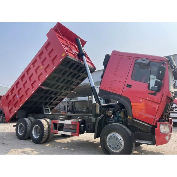 howo diesel dump truck 30t reliable vehicle dumper semi trailer china 371hp 375hp 420hp