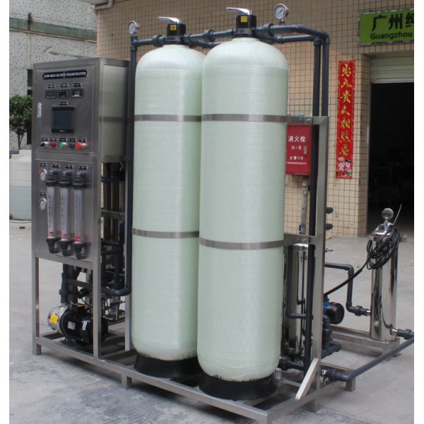 машина обратного осмоза для brackish обработки опреснения воды 1000 литров в час