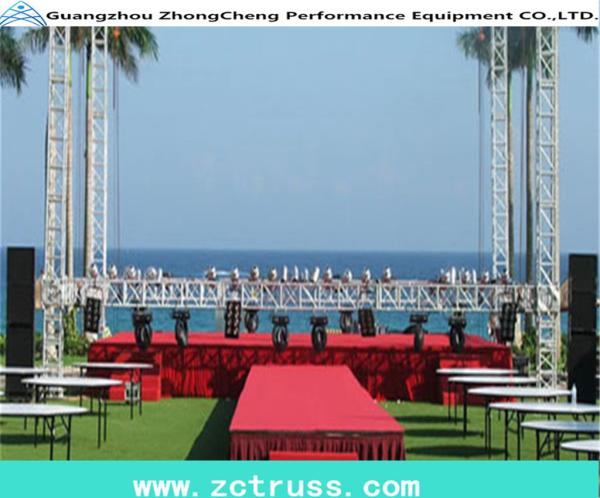 Performance Big Aluminum Alloy Square Lighting Truss For Sale