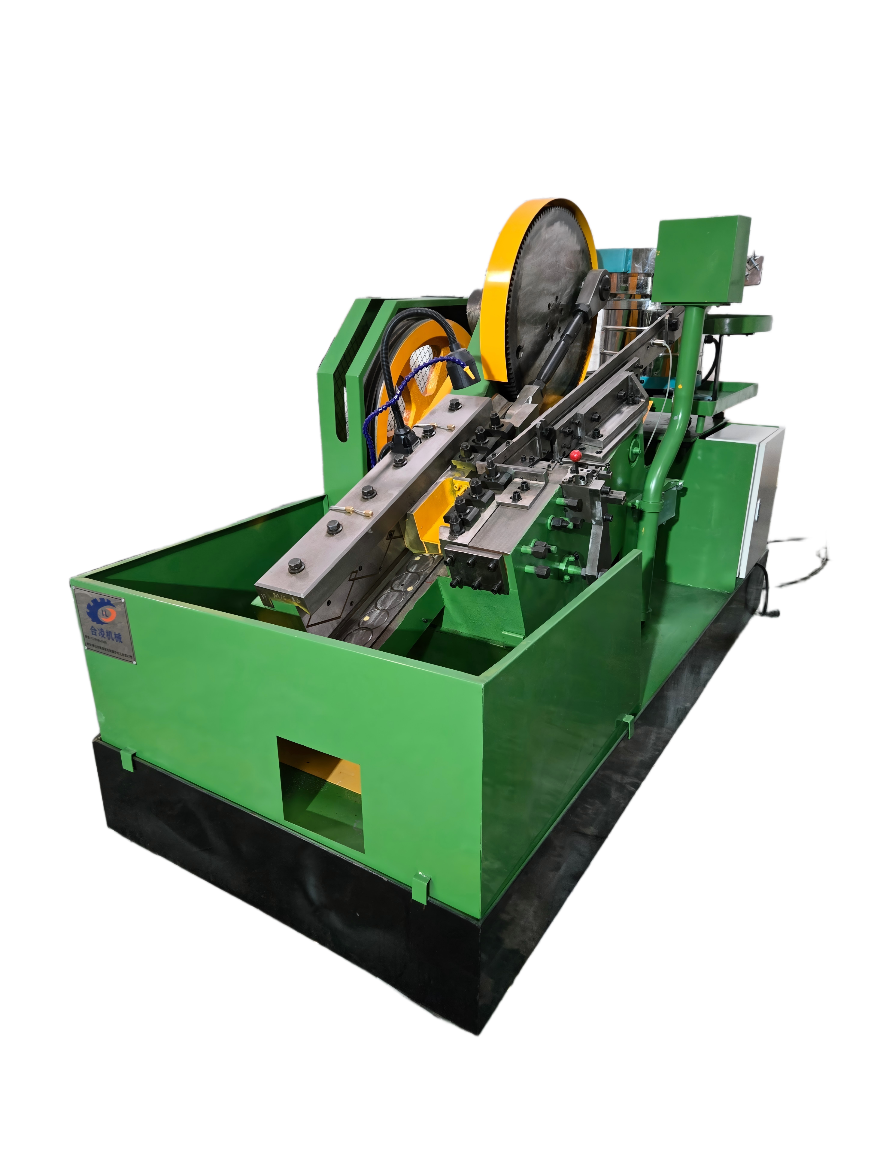 High Accuracy Thread Rolling Dies & Machine Assembly