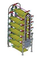 sistema/torre giratorios verticales automáticos del estacionamiento del coche 2000kg 16