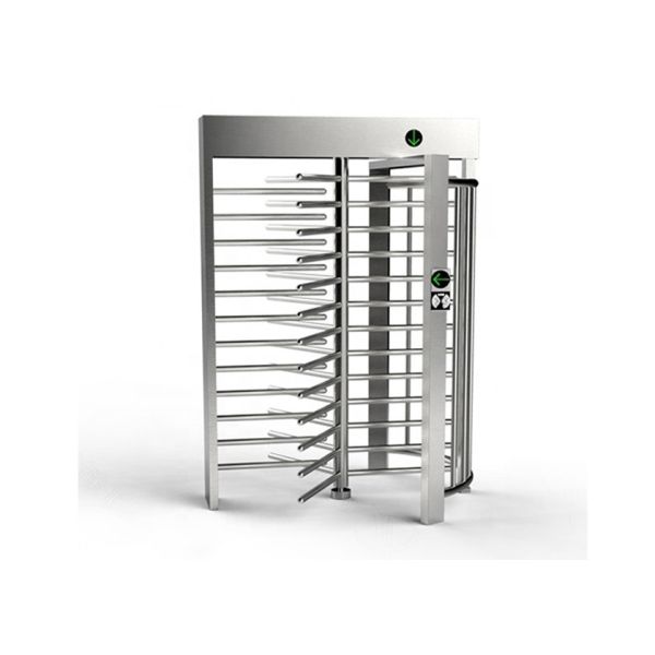 SS304/SS316 Full Height Turnstile with 0.2S Unlock Time and Bi-Directional Pedestrian Barrier Gate