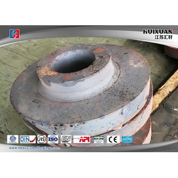 42CrMo Alloy Steel Forged Gear Blanks Rough Machined Precision Gear Shaft