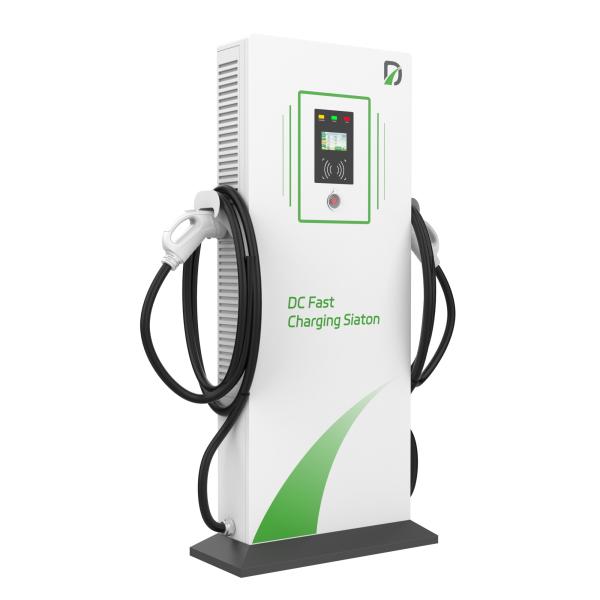 Powerful 80kW Supercharging Station with OCPP 1.6 Communication Protocol and Forced Air Cooling