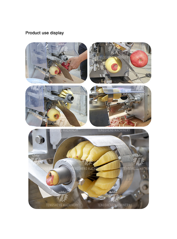220V изготовленный на заказ коммерчески плод Peeler, электрическое Яблоко Peeler и машина Tengsheng Corer
