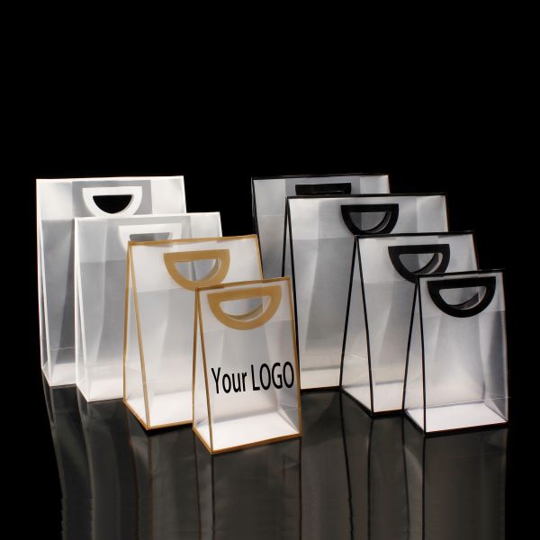 Clear and Colorful Customization Pattern Type PVC Tote Bag for Transparent Needs