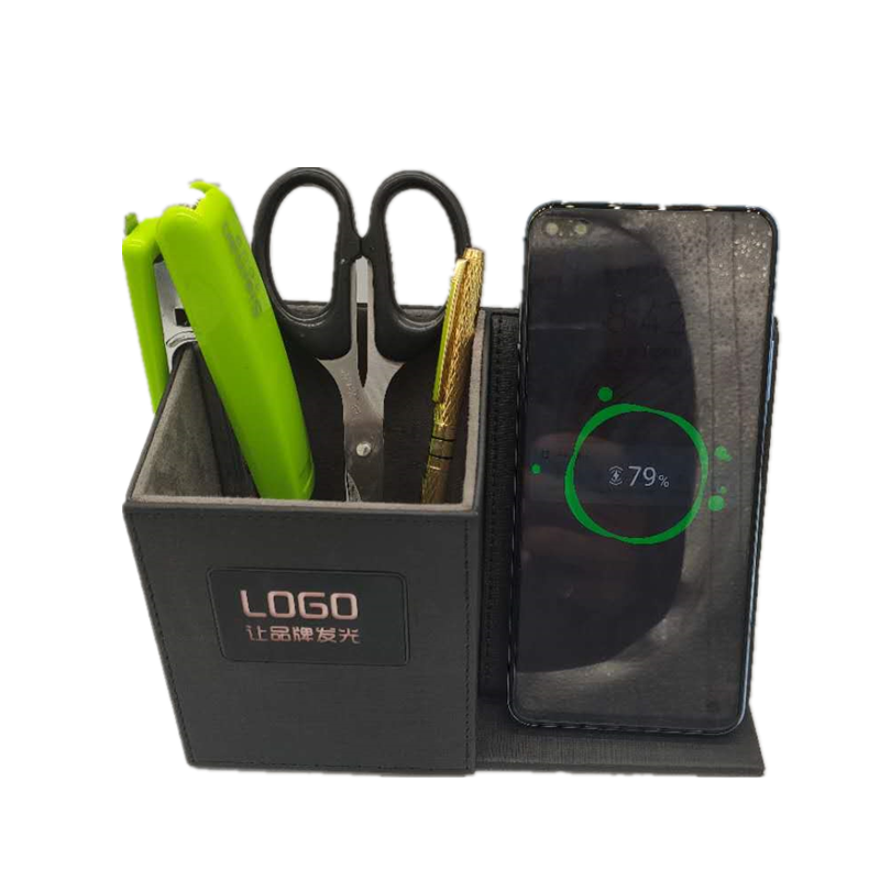 Беспроводной поручая держатель ручки кожи СИД для нетоксического стола многофункциональное