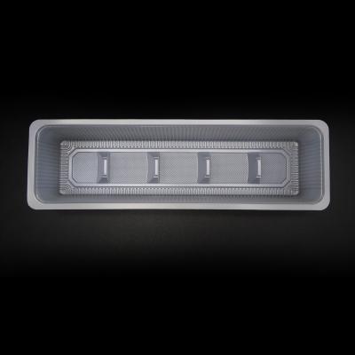 PP Bread Loaf Tray Insert Custom Bakery Packaging Disposable Plastic Inner Box Food Grade