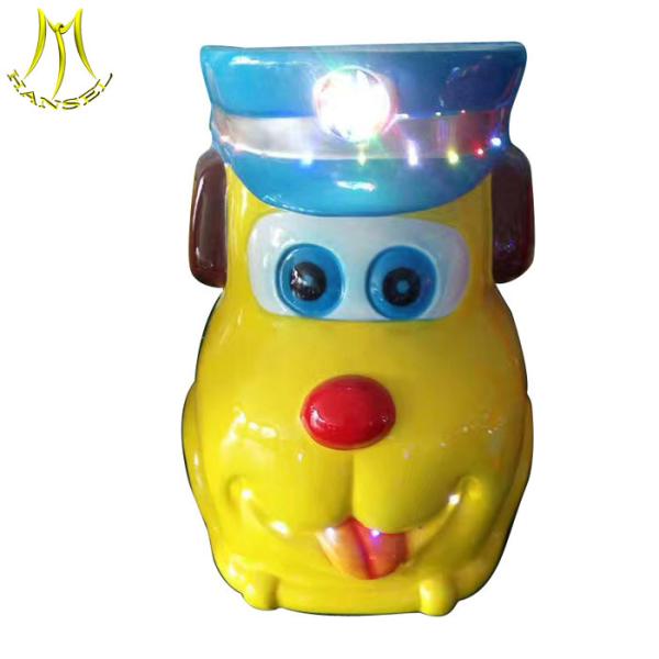 Hansel coin operated rocking rides amusement kiddie ride machine kids on ride toy puppy cars