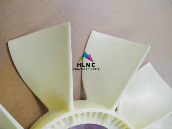 6 Holes 10 Blades Excavator Engine Parts Fan Blade PC130-7