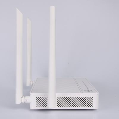 Equipamento terminal da fibra ótica dupla da frequência 4GE 2POTS XPON ONU