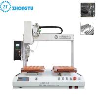 Machine à souder automatique de connecteurs USB D-Type pour cartes PCB multi-axes, machine à souder à l'étain automatique