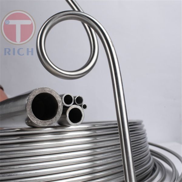 Stainless Steel Tube Coil Bright Annealed Tube 8X0.5 9x0.7 6X0.5 Stainless Steel Tubes Smooth Inside, With A Tolerance