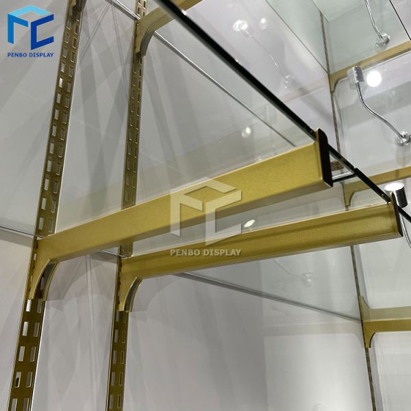 Design de interiores da loja da bolsa da decoração da mobília da exposição da loja do saco do retalho do MDF