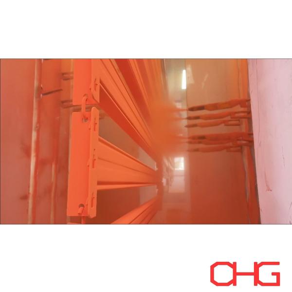 Ligne de revêtement en poudre haute performance pour les étagères 13,5m Hangers PP Spray Booth