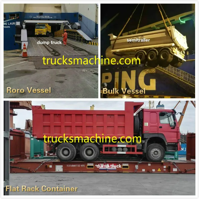 Strong Loading 60 Ton 3 Axle Lowbed Trailer For Construction Equipment Transportation