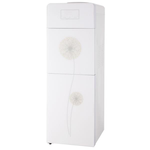 Tempered Glass Commercial Hot Cold Water Dispenser With Fridge Cabinet YLRS-H8