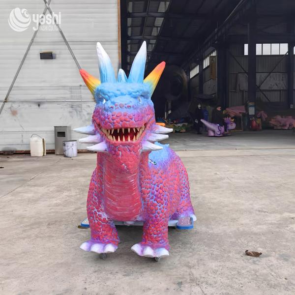 Kids Electric Dinosaur Ride On Car Customizable For Square Streets
