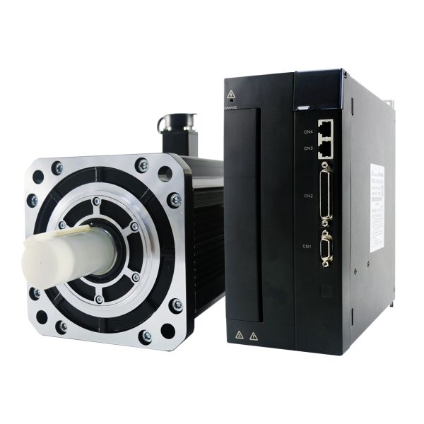 Lichuan AC Servo Motor Drivers Kit HIGH POWER 19N.m 3.0KW 3000W AC220V 7.5A 1500/2000RPM IP65
