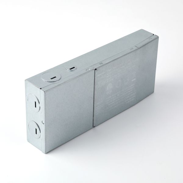 Class 2 Iron Case Dimmable LED Transformer With 200*85*37mm 20W 24V Constant Voltage