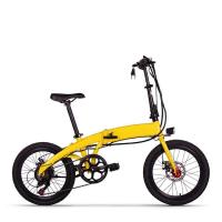 250w que dobra a bicicleta dobrável de pouco peso RICHBIT 740 da polegada elétrica E da bicicleta 20