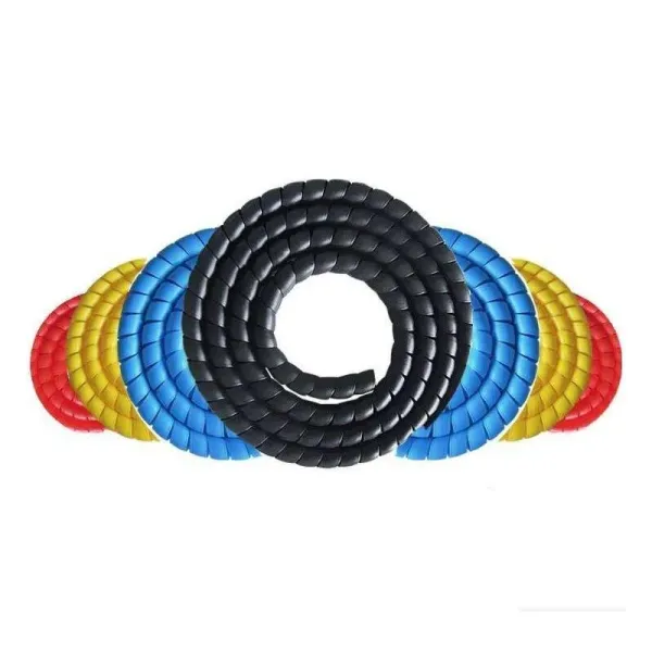Plastic PP Spiral Wrap Protection Guard Hydraulic Hose Cover for Cable and Pipe Protection