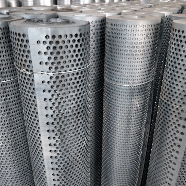Round Holes Perforated Aluminum Sheet For Dustproof Sound Absorption