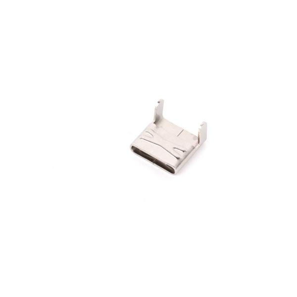 Heavy Duty 316 Stainless Steel Wing Seal 1/2 Inch Wide Ear Steel Band Clips