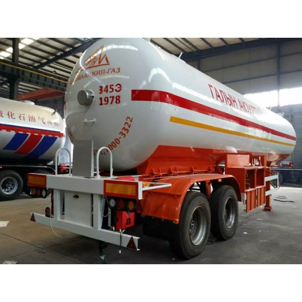 40000 Liters LPG Tanker Truck 20MT Propane Transport Trailer Propane Delivery