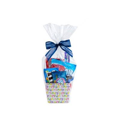 O presente claro pequeno do celofane ensaca para a mercearia/boutique/supermercado