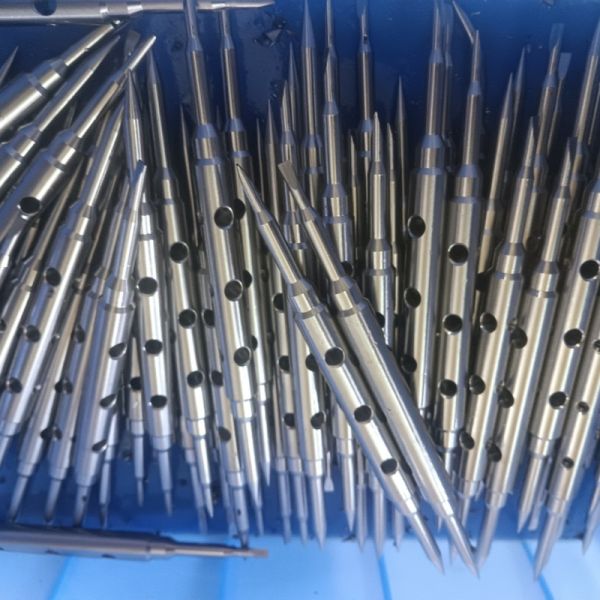 420j2 Stainless Steel Long Axis Side Hole Thread Cnc Milling Spare Parts