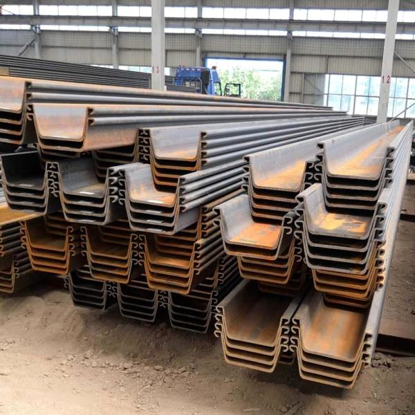 10.5-27.6MM Thick SY390 Carbon Steel Profile 400x85 To 750x225 U Shaped Steel