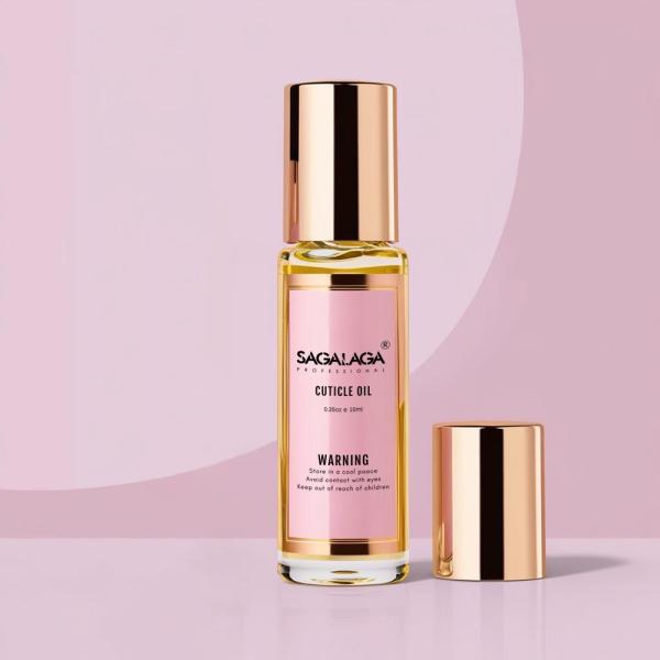 Cuticle Oil in Bulk Packaging Private Label Nails Skincare Organic Rose Pen Roller Bottle with Logo and MSDS Certificate