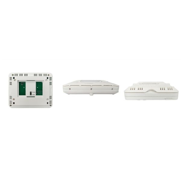 White ABS 24VAC / Battery Operated HVAC Thermostat