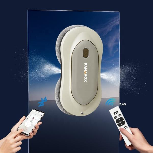 2.4G Remote Control HUiDi Window Cleaner Robot Electric Household Glass Window Cleaning Robot US Plug Factory Price