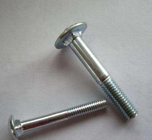 Extra Long Galvanized Carriage Bolts Carbon Steel Material GB / T12 - 85