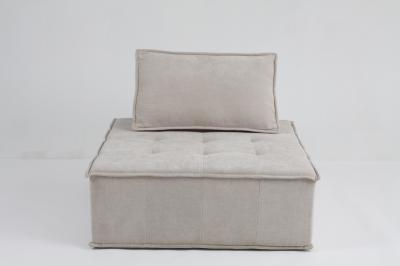 Modern Modular Design Bedroom Ottoman Bench With Comfortable Back