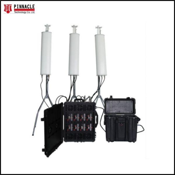 Portable Pelican 20-6000MHZ Anti-Drone Jammer UAV Suppressor