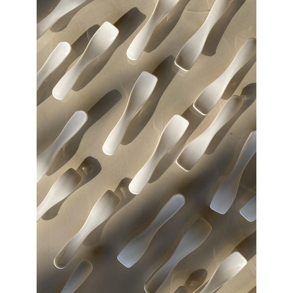 72.3mm Cosmetic Spatula Scoop For Body Cream , Eyes Cream , Facial Cream